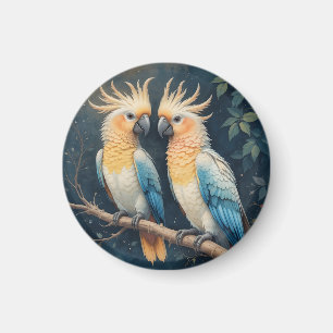 Íman Casal de Cenoura Cockatoo
