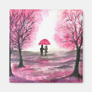 Íman Casal de cereja floresce mãe de cereja de casament