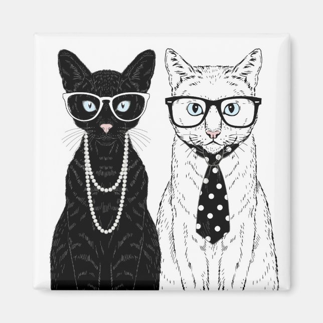 Íman Casal de gatos (Frente)