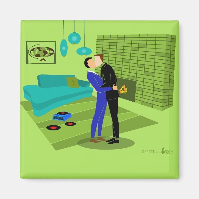 Íman Casal de Gay no Amor (Frente)