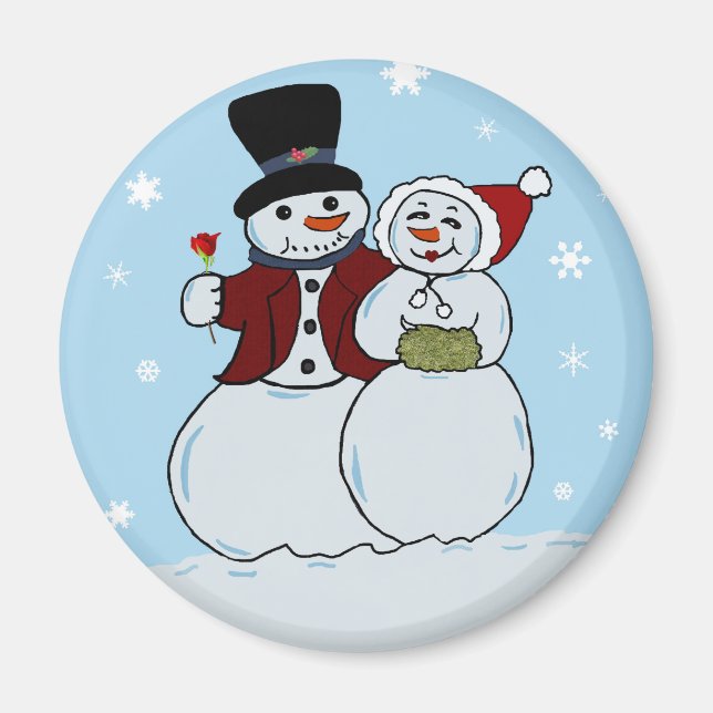 Íman Casal de neve (Frente)