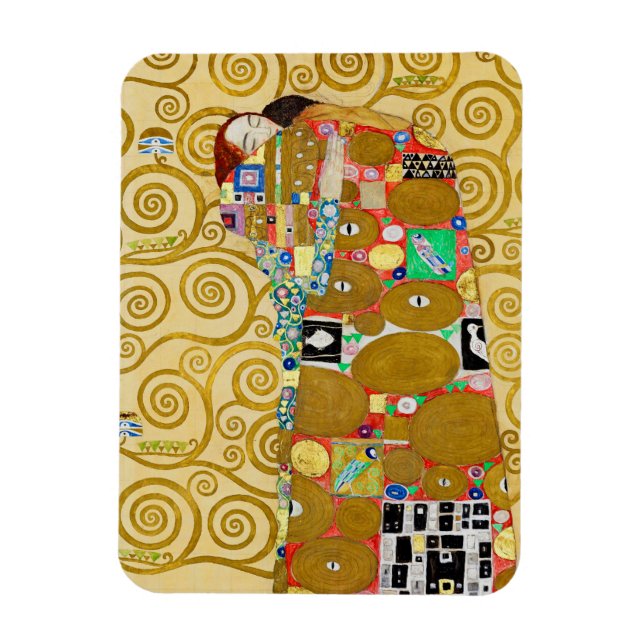 Íman Casal Gustav Klimt Nouveau Realizado (Vertical)