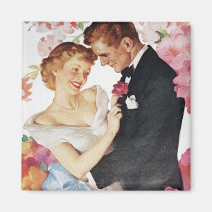 Íman Casal jovem no visto formal