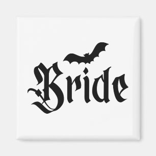 Íman Casal Matchi de Noiva de Casamento de Halloween