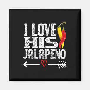 Íman Casal Mexicano Cinco De Maio Eu Amo Seu Jalapeno