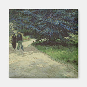 Íman Casal no parque, Arles de Vincent van Gogh , 1888