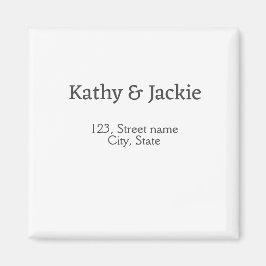 Íman Casal preto e branco nome endereço cidade estado s