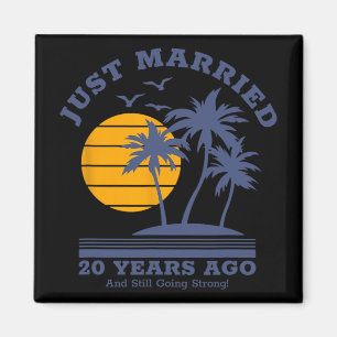 Íman Casal Romântico - Casamento 20 Anniversa