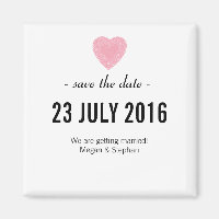 Casamento Bonito E Simples Salve O Magnete De Data