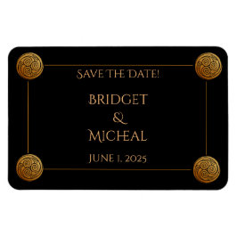 Íman Casamento com Nó Celta Triplo