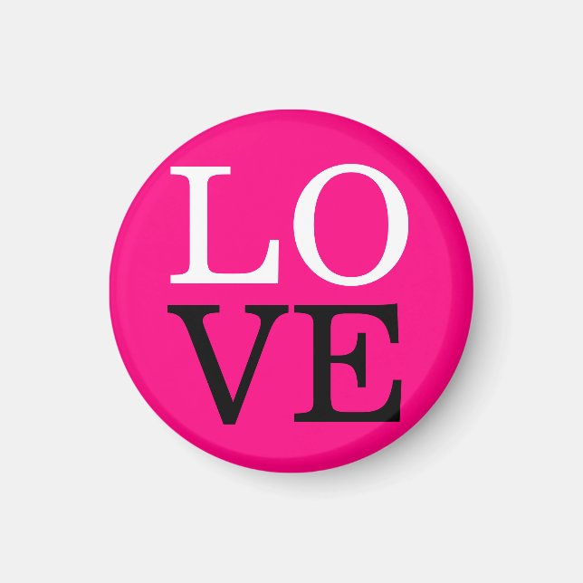 Íman Casamento de Amor com Fundo de rosa (Frente)