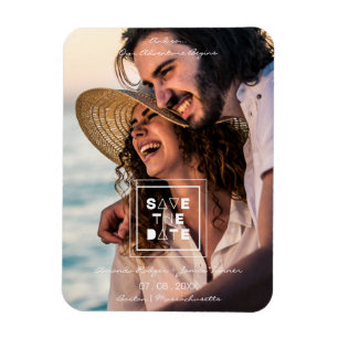 Íman Casamento de Casal Romântico de tendências minimal