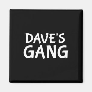 Íman Casamento de Dave Bachelor do Primeiro Nome da Gan