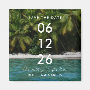 Íman Casamento de Destino na Praia Tropical Salve a Dat