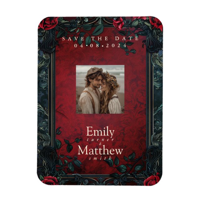 Íman Casamento De Elegância Gótica Vitoriana Salva A Da (Vertical)