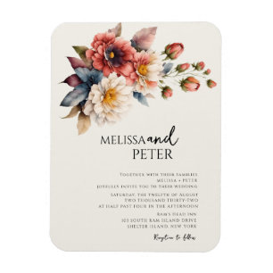 Íman Casamento de Flor Silvestre