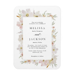 Íman Casamento de Flores de Água com Creme e Blush