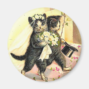Íman Casamento de Gatinho