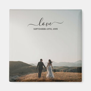 Íman Casamento de Script de Amor com Memória Fotográf