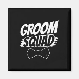 Íman Casamento de Solteiro do Partido Groom Squad Sayin