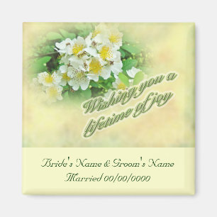 Íman Casamento Deseja Rosas Multiflora