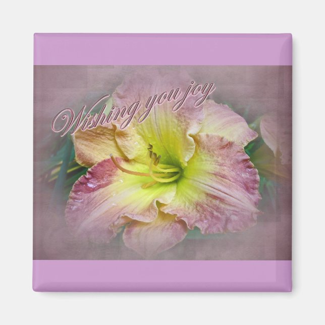 Íman Casamento - Desejo-Te Alegria (Frente)