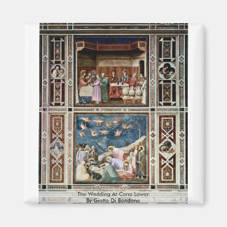 Íman Casamento Em Cana Inferior Por Giotto Di Bondone