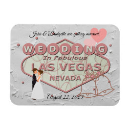 Íman Casamento em Las Vegas Foto Magnet