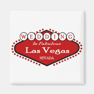 Íman Casamento em Las Vegas Magnet