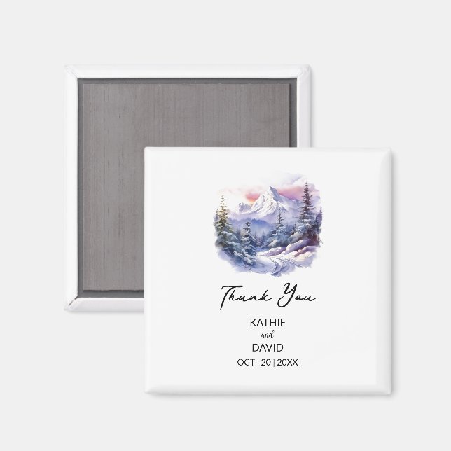 Íman Casamento Favorece Aventura de Natal Fora do Casam (Front/Back)