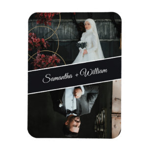 Íman Casamento Fotográfico Elegante E Moderno Personali