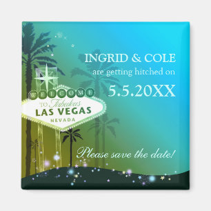 Íman Casamento glamouroso em Las Vegas Salve a data