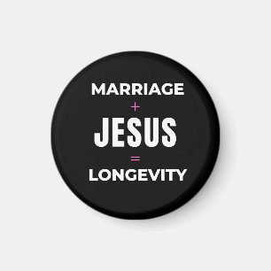 Íman Casamento + Jesus = Longevidade