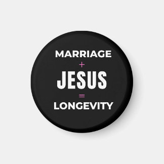 Íman Casamento + Jesus = Longevidade