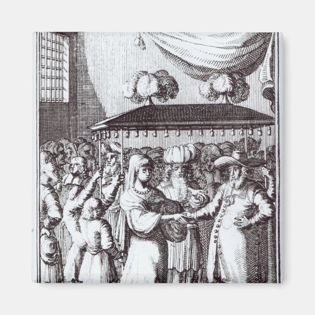 Íman Casamento Judaico (Frente)