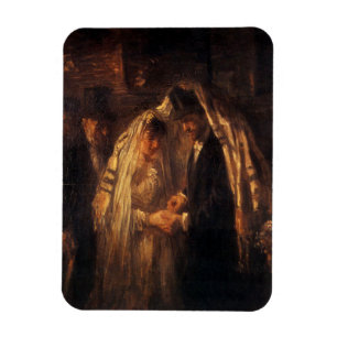 Íman Casamento judeu de Jozef Israels - Circa 1903