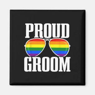 Íman Casamento Lgbtq - Sinalizador de Orgulho gay - Esq