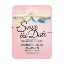 Casamento Moderno Salva a Data Rosa e a Faixa Dour