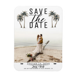 Íman Casamento na Costa com Palmeira Tropical - Salve a