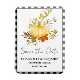 Íman Casamento outono De Abóbora De Aquarela Salvar A D