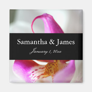 Íman Casamento Pessoal das Orquídeas Brancas e Roxas