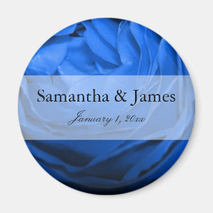 Íman Casamento Pessoal Rosa Azul