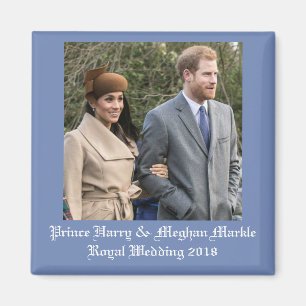 Íman Casamento Real 2018 entre o Príncipe Harry e Megh