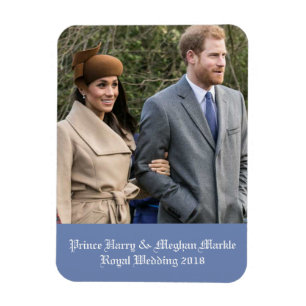 Íman Casamento Real 2018 entre o Príncipe Harry e Megh