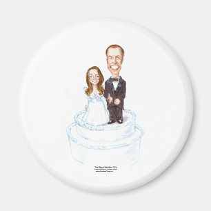 Íman Casamento Real Catherine & William Presentes Camis