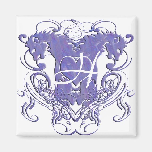 Íman Casamento Renascença Leão Rampante (Frente)
