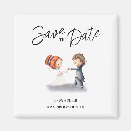 Íman Casamento Romântico Dançante Único e Bonito Casal