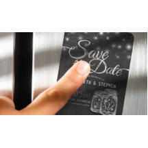 Casamento Salve A Data Mason Jars String Lights