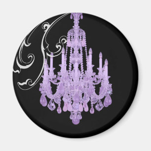 Íman Casamento vintage de Chandelier Torre Eiffel Paris