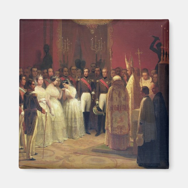 Íman Casamentos da Rainha Isabella II (Frente)